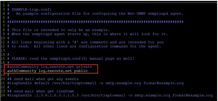 snmp configuration file